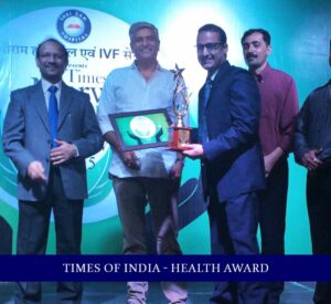 Dr Sushil Nahar - Plastic Surgeon - Times of India Health Award